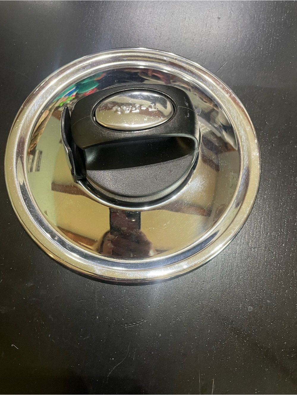 T-Fal Stainless Steel Handle 1 quart saucepan Pot Cover Vented Lid Only replace